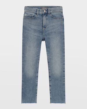 Girl's Emie Straight-Leg Denim Jeans, Size 7-16