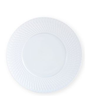 Twist White Salad Plate, 8.3"