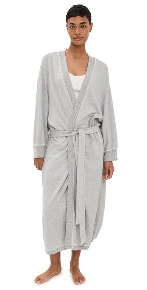 THE GREAT. The Sweatshirt Robe Light Heather Grey 0/1