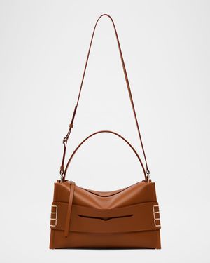 Penny Loafer Leather Crossbody Bag