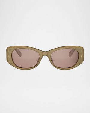 3 Dots Oval Sunglasses