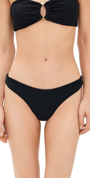 LSPACE Rocky Full Bikini Bottoms Black M