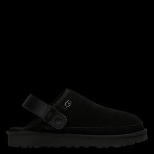 Ugg - Sabots en cuir velours - Taille 45 - Noir