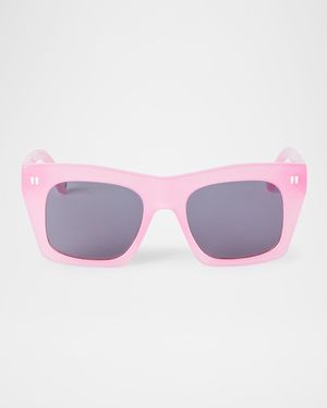 Selma Logo Square Sunglasses