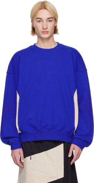 ASICS NOVALIS Blue Bixance Sweatshirt