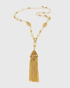 Chain Tassel Pendant Necklace
