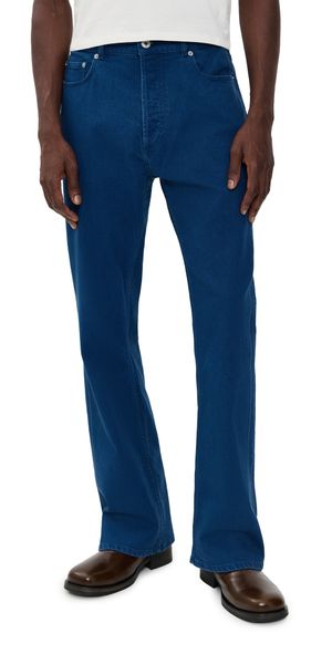JW Anderson Bootcut Jeans Bright Blue 36