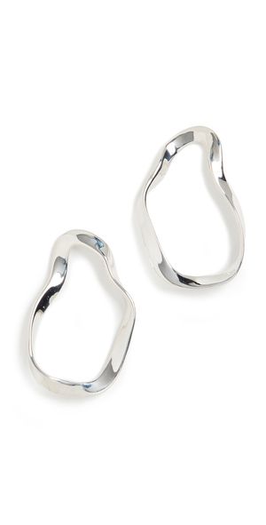 AGMES Small Vera Earrings Sterling Silver One Size