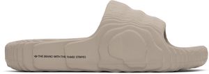 adidas Originals Gray Adilette 22 Pool Slides
