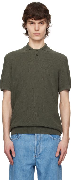 A.P.C. Khaki Jay Polo