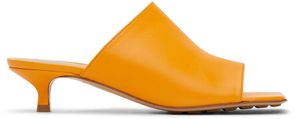 Bottega Veneta Sandales à talon haut orange