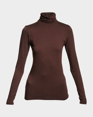 Viscose Jersey Turtleneck