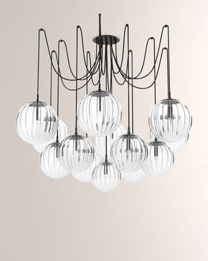 Schwung Collection Spider 12-Light Chandelier