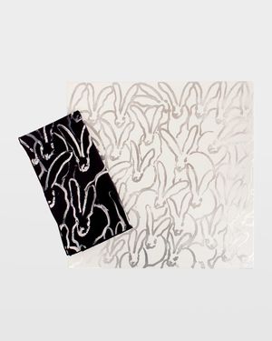 Rabbit Run Silver Leaf and Lacquer Placemat
