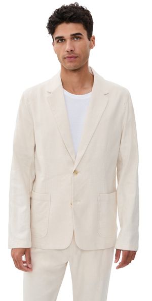 Marine Layer Hemp Blazer Natural L