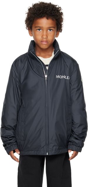 Moncler Enfant Big Kids Navy Warne Hooded Jacket