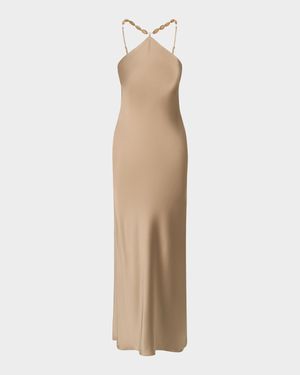 Cadence Satin Maxi Dress