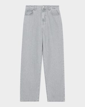 Baggy Mid-Rise Jeans