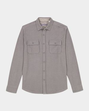 Men's Brunner Pocket Knit Button-Down Shirt
