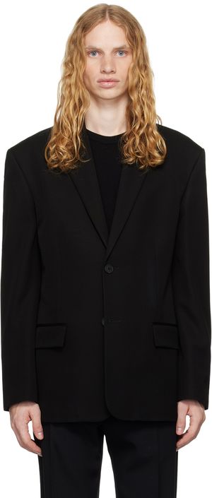 The Row Black Eligio Blazer