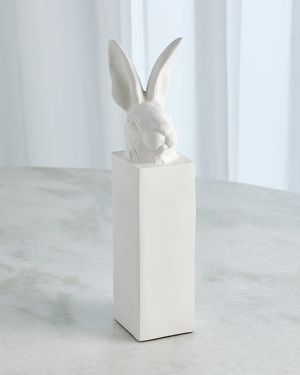 Rabbit Head Sculpture