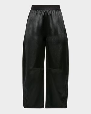 Brooklyn Vento Barrel-Leg Pants