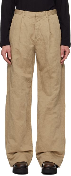 R13 Beige Damon Trousers