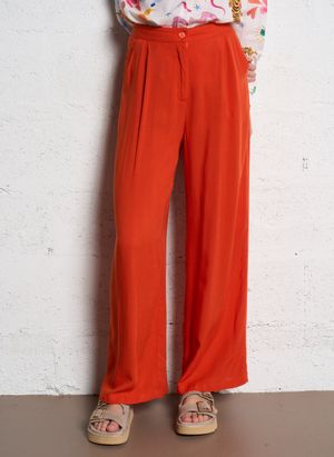 La Petite Etoile - Pantalon large - Taille 3 - Orange