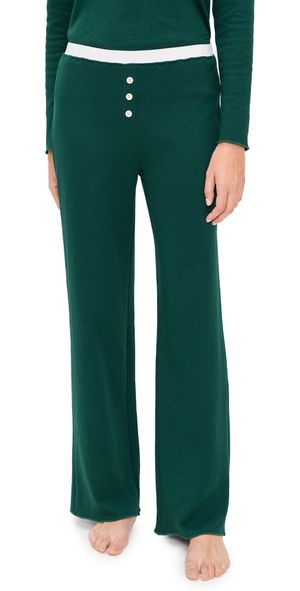 Cozyland by Morgan Lane Ellie Pants Evergreen Pointelle P