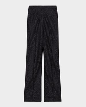 Leopard Lace Clean Pants