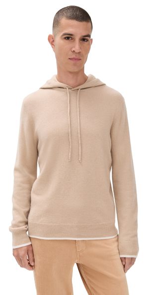 Redvanly Quincy Cashmere Hoodie Pale Khaki XXL