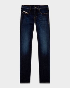 Men's 2019 D-STRUKT Slim Dark-Wash Jeans