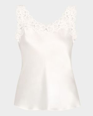 Rose Parfait Lace-Trim Cami