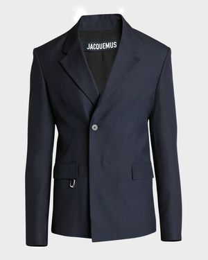 Men's Double-Breasted Blazer