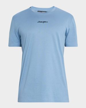 Men's Cotton Logo Signature T-Shirt
