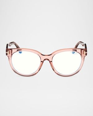 Round Acetate Optical Glasses