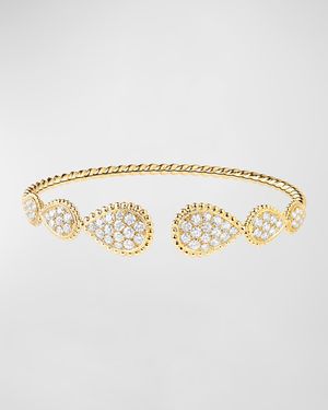 Serpent Boheme 18K Yellow Gold Diamond Multi-Motif Bracelet