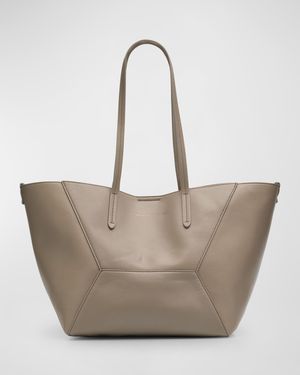 BC Duo Small Geometric Leather Tote Bag