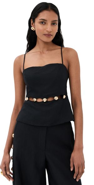 SIMKHAI Cruz Cami Black S