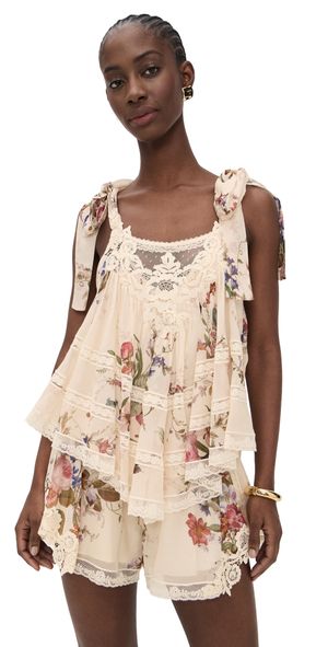 Zimmermann Patience Cami Top Vanilla Floral 1