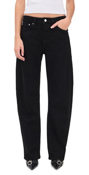 EB Denim Alida Loose Bowed Jeans Noir 27