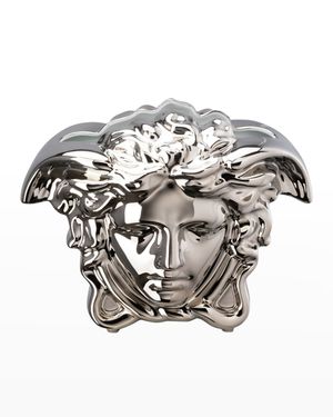 Medusa Grande Silver Vase