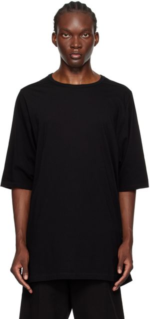 Rick Owens Black Porterville Jumbo T-Shirt