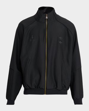 x Willy Chavarria Men's Dress Twill Track Jacket