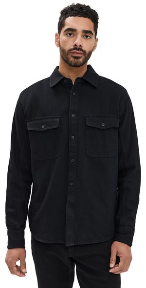 rag & bone Denim Engineered Jack Shirt Black M