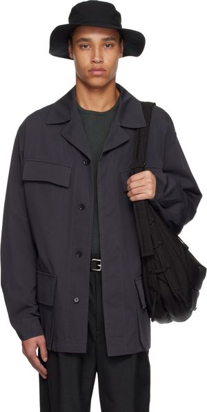 LEMAIRE Gray Four Pockets Jacket
