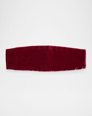 Heloise Velvet Wrap Headband