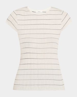 Sam Stripe Crewneck Tee