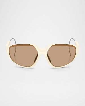 ME8008 Wraparound Plastic Sunglasses