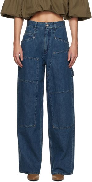 Isabel Marant Etoile Blue Ophra Jeans